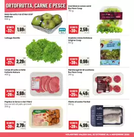 Volantino Coop famiglia cooperativa Pagina 3: Insalata mista Deliziosa Origine Coop €0,98, Lattuga Gentile €2,29