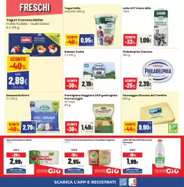Volantino Coop famiglia cooperativa Pagina 5: Robiola Osella €2,19, Mozzarella Brimi €2,79