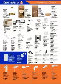 Catálogo Tumelero semana 43 Página 12: TriLho Eletrificado Nordecor €35,90, Luminária de Mesa Taschibra €89,90