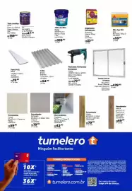 Catálogo Tumelero semana 43 Página 16: Janela Correr 2 Folhas Esquadril €439,90, Porcelanato Portobello €79,90