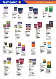Catálogo Tumelero semana 43 Página 2: Tinta Acrilica Renner €62,90, Tinta coral proteção sol e chuva branco €179,90