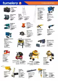 Catálogo Tumelero semana 43 Página 4: Escada alumínio mor €189,90, Esmerilhadeira Makita €329,90