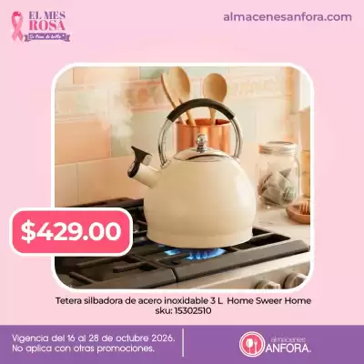 Almacenes Anfora (válido hasta 28-10)