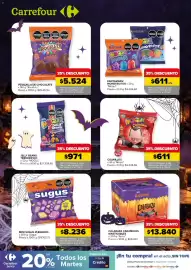 Catálogo Carrefour Página 2: Mogul colmillos €611,00, Mogul jelly beans terrorifico €971,00