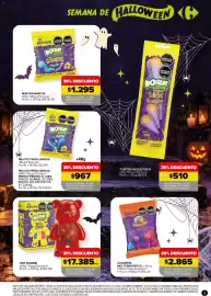 Catálogo Carrefour Página 3: Mogul osito zombie €17.385,00, Mister pops evolution chupetín mix terrorífico €2.865,00