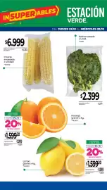 Catálogo La Anonima semana 43 Página 7: Naranja €2.399,00, Limón granel €1.999,20