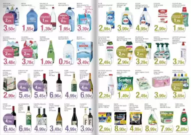 Folleto Supermercats Jespac Página 12: Font d'or agua garrafa €1,95, Compta Ovelles vi 75 cl €4,99