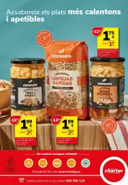 Folleto Supermercados Charter Página 11: Consum alubias con setas shiitake €1,75