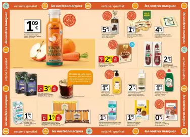 Folleto Supermercados Charter Página 8: Vitality palitos con pollo €1,00, Consum bossa d'escombraries galleda mini €35,00