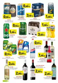Catálogo Hiperber Página 6: Fuze Tea Refresco té sabores €0,79, Aquarius Refresco Zero Limón o Naranja €0,89