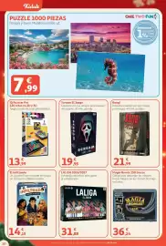 Folleto Alcampo Página 10: Laliga el juego €31,88, Funko Scream El Juego €19,95