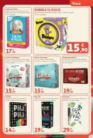 Folleto Alcampo Página 11: Dobble Dobble clásico €15,90, Cortex Challenge €15,90