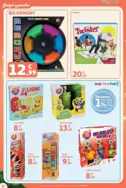 Folleto Alcampo Página 26: One Two Fun 4 en línea €8,99, Twister €20,42
