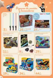 Folleto Alcampo Página 30: Mr King T-Rex Superthings €34,99, Piratix shark ship €44,99
