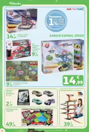 Folleto Alcampo Página 36: Molto parking 5 plantas + 5 coches €39,98, Stuntorific car €2,49