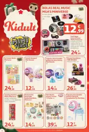 Folleto Alcampo Página 4: Mini World playset cocina €39,98, Mini Brands playset tocadiscos €26,99