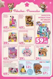 Folleto Alcampo Página 43: Cookeez Makery - Horno Mágico Rosa €49,95, Little Live Pets My Baby Monkey €49,95