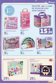 Folleto Alcampo Página 57: Lumimags €25,98, One Two Fun my gran set de cuentas €9,99