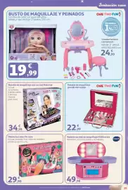 Folleto Alcampo Página 59: One Two Fun maletín de maquillaje grande con espejo €22,99