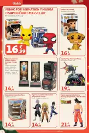 Folleto Alcampo Página 6: Dragon Ball Figura gigante Goku Battle Damage Dragon Ball Limit Breaker €21,98