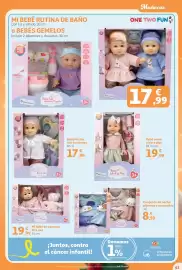 Folleto Alcampo Página 63: One Two Fun Bebé doctor con funciones €17,99, Inextenso Bébé Léa Fait Pipi €19,99