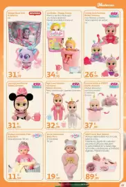 Folleto Alcampo Página 65: Baby Born Rosie interactivo €19,99, Cry Babies Loving Care Fantasy €26,99