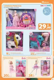 Folleto Alcampo Página 71: Barbie el cascanueces clara con tutú o hada del azúcar €28,93