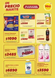 Catálogo Supermercados Vea Página 1: Traviata galletitas €2.590,00, Yerba mate CBSé €2.390,00