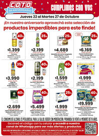 Catálogo Coto semana 43 Página 2: Paty express medallón de carne congelado €4.689,00