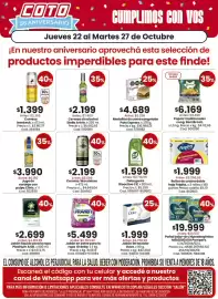 Catálogo Coto semana 43 Página 2: Paty express medallón de carne congelado €4.689,00
