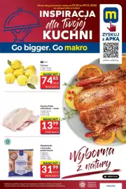 Makro gazetka Strona 1: Metro Chef Polędwiczki z Kurczaka Panierowane €31,99, Cytryny RPA €74,85