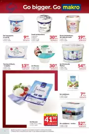 Makro gazetka Strona 6: Serek Śmietankowy do Sushi Kuchmistrza €19,85, Ser Mozzarella Perline €54,99