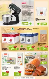 Salzburger Lagerhaus Flugblatt Seite 6: Kletzenbrot €13,99, Trisa Küchenmaschine Kitchen Professional 28698 €249,00