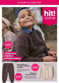 Pepco leták týden 43 Strana 2: = Pohodlí na každý den 180Kč reative mind Chlapecká mikina z hnědého fleecu hit! týdne Dívčí