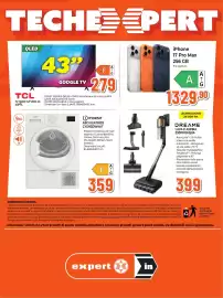 Volantino Ipercoop | Techexpert Pagina 8: TCL TV QLED 43"UHD 4K €279,00, Dreame lava e aspira Z30ProAqua €399,00