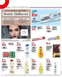 Volantino Extracoop Pagina 24: Dentifricio Mentadent P €3,99, Dentifricio complex daily care Sensodyne €2,99