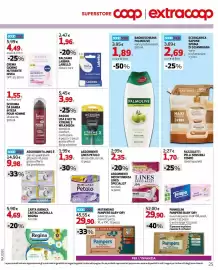 Volantino Extracoop Pagina 25: Fazzoletti pelli sensibili Tempo €1,70, Assorbenti incontinenza Lines Specialist Lady €2,35