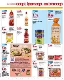 Volantino Extracoop Pagina 3: Tonno Rio Mare all'olio di oliva €3,99, Cannamela zafferano risodoro €1,89