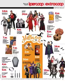 Volantino Extracoop Pagina 31: Cuscino in 3D a forma di zucca €8,90, Costumi Adulto €24,90