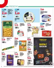 Volantino Extracoop Pagina 8: Lasagne alla bolognese Giovanni Rana €3,29, Gnocchi di patate Nonna Rina €1,79