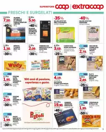 Volantino Extracoop Pagina 9: Salmone affumicato di Lapponia Labeyrie €7,50, Teneroni con prosciutto cotto €2,09
