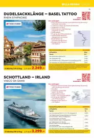 Billa Reisen Flugblatt Seite 11: Nicko Cruises €3.299,00, Nicko cruises Strasbourg €2.249,00