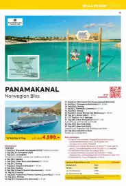 Billa Reisen Flugblatt Seite 15: 24 Nächte & Flug €4.599,00