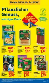 Lidl Prospekt woche 44 Seite 17: VEMONDO Vegane Fruitballs €1,99, VEMONDO Vegane Muffins €1,69