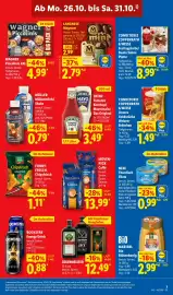 Lidl Prospekt woche 44 Seite 21: Jägermeister €12,49, MÖVENPICK Caffé Crema €13,99