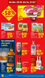 Lidl Prospekt woche 44 Seite 22: Rotkäppchen Sekt €3,29, KERRYGOLD Irische Käsescheiben €1,59