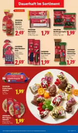 Lidl Prospekt woche 44 Seite 35: FAVORINA Edel Marzipan €1,99, FAVORINA Mini Stollen €1,79