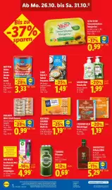 Lidl Prospekt woche 44 Seite 4: DULANO Mini-Streichwurst €0,99, AIR WICK Freshmatic Max Starter-Set Sommer-vergnügen €4,99