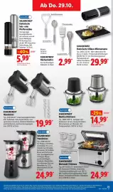 Lidl Prospekt woche 44 Seite 49: SILVERCREST Handmixer €19,99, SILVERCREST Multizerkleinerer €14,99