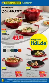 Lidl Prospekt woche 44 Seite 52: SILVERCREST Premium-Gusseisenbräter €19,99, SILVERCREST Gusseisentopf-Set €49,99